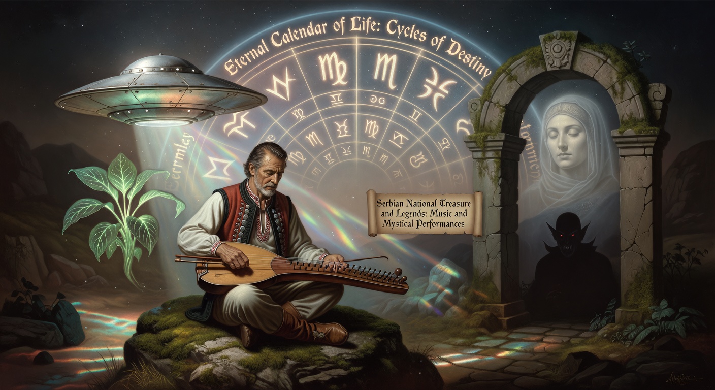 Srpsko narodno blago i legende: Muzika i mistične predstave