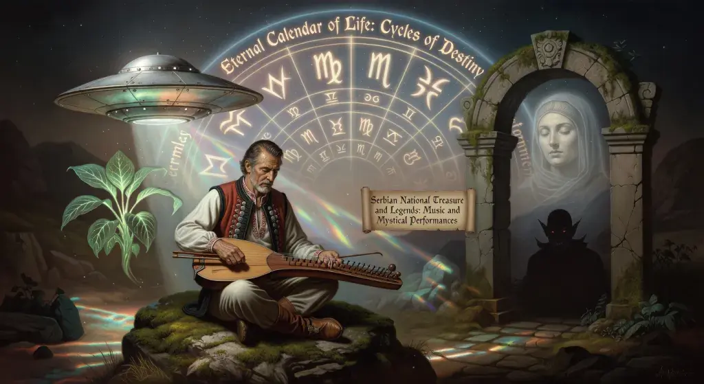Srpsko narodno blago i legende: Muzika i mistične predstave